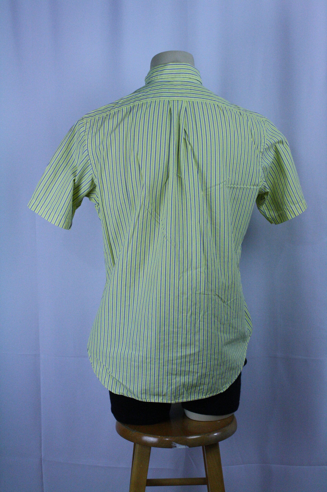 *Early 2000s* Polo Striped Button Up (M)
