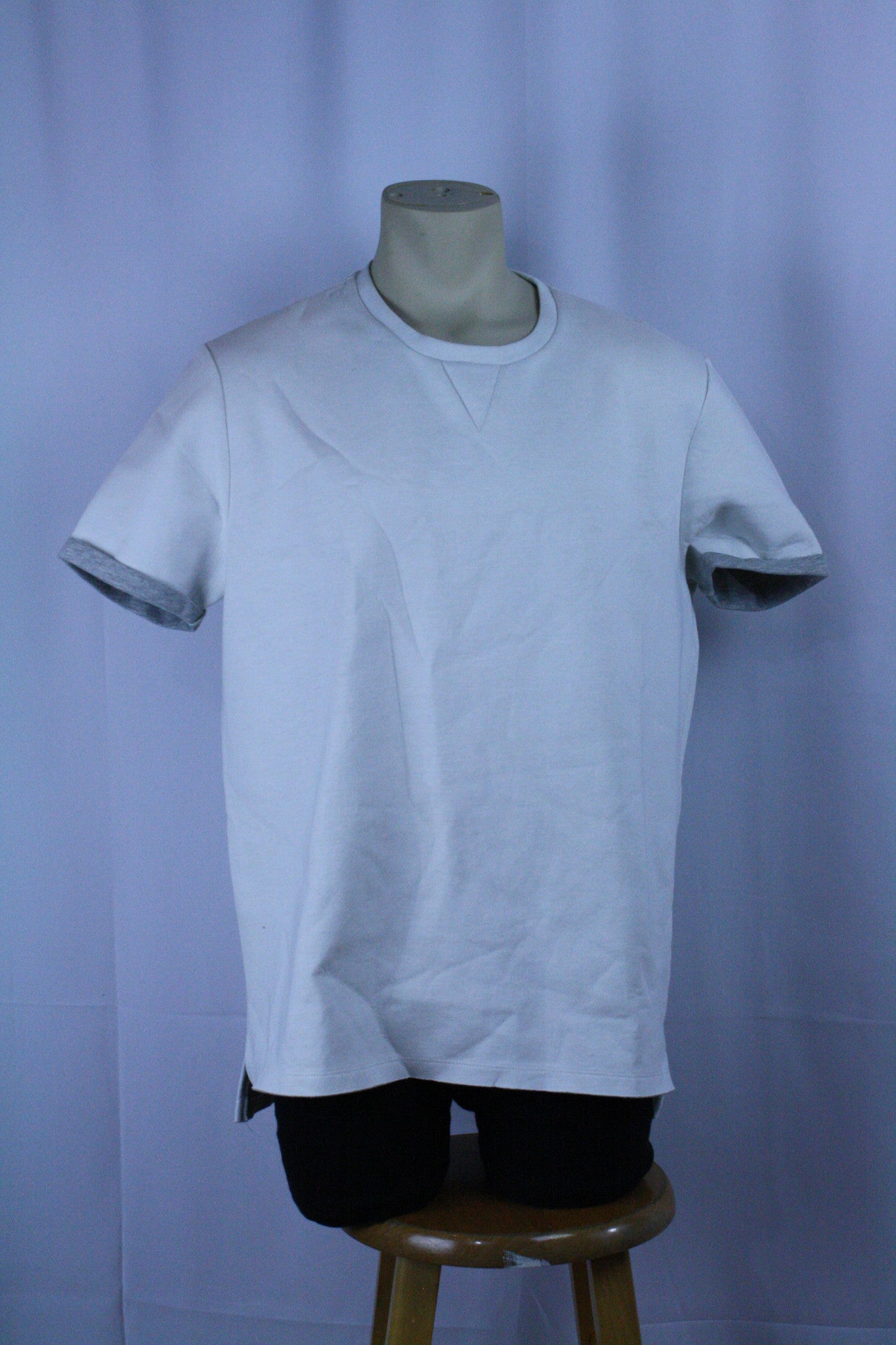 White/Grey Neoprene T-Shirt (XL)