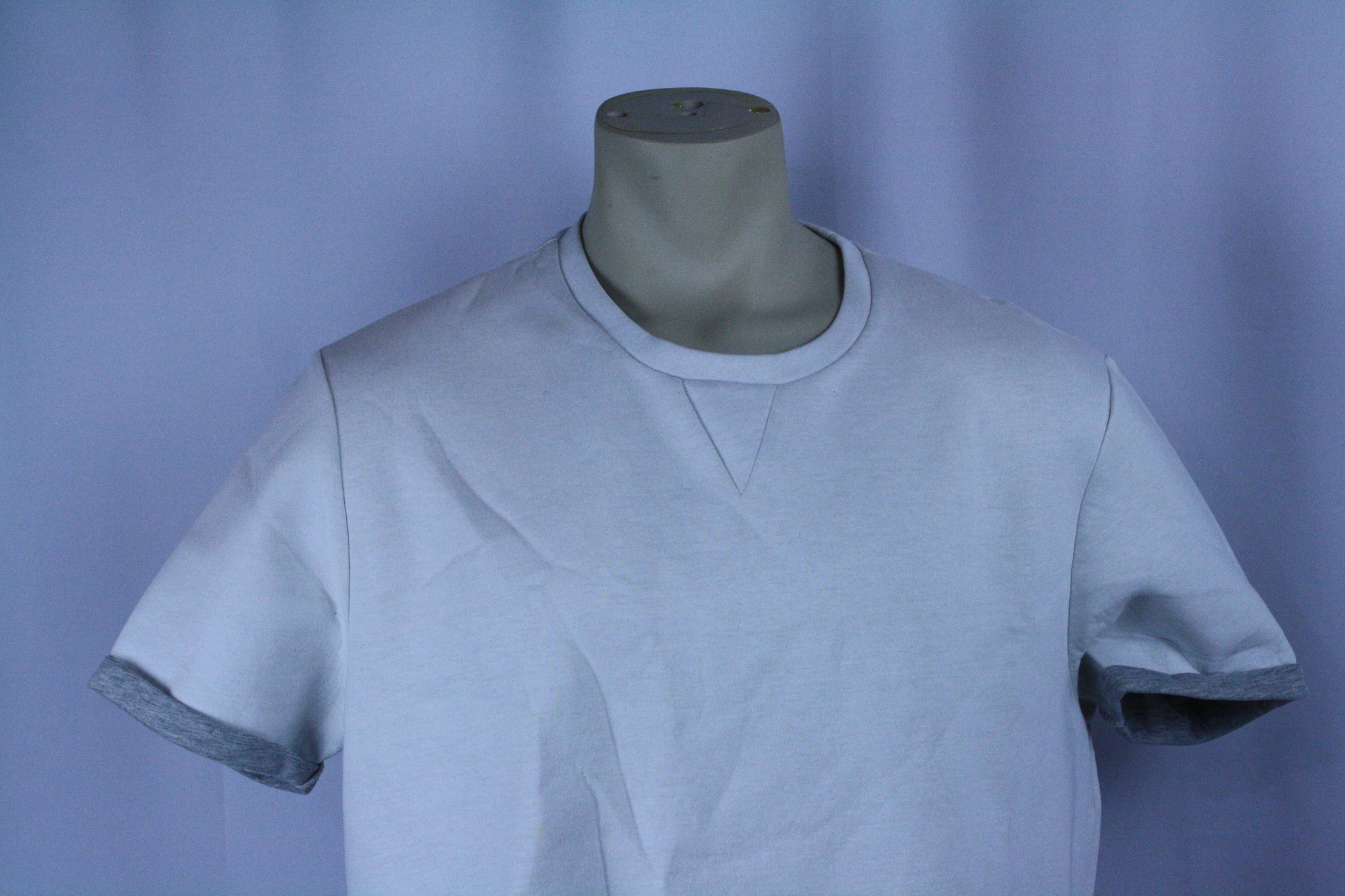 White/Grey Neoprene T-Shirt (XL)