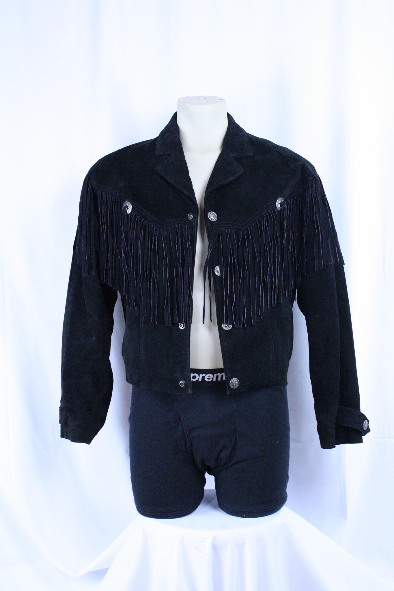 Vintage Cowboy Leather Jacket (M)