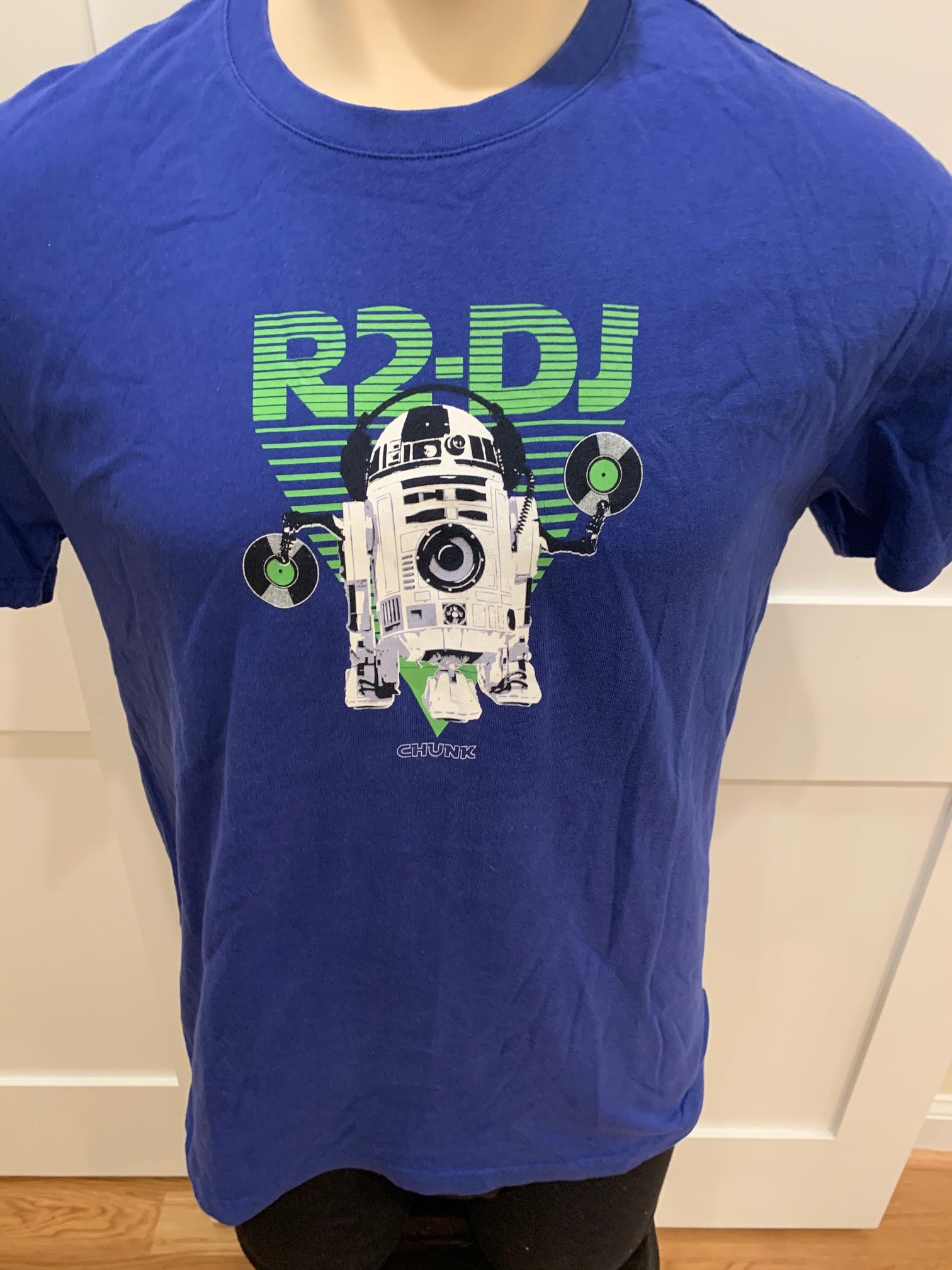 R2 DJ Blue Tee Shirt - Medium