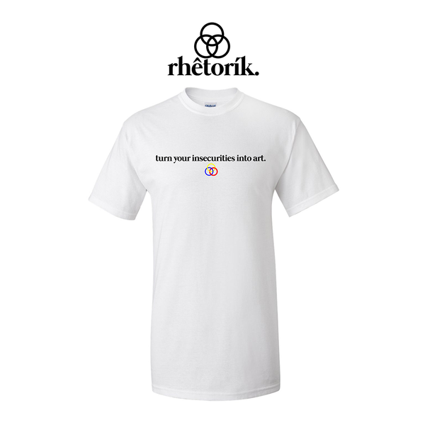LIMITED: rhêtorík "Personal Mantra" T-Shirt (WHITE)